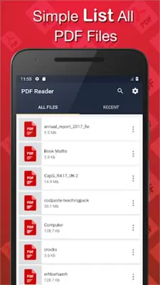 Simple PDF Reader android App screenshot 3